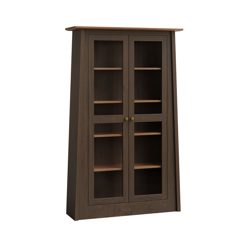 Prism Bookcase w/Full Length Doors