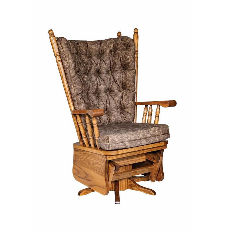 Miller Highback Swivel Glider