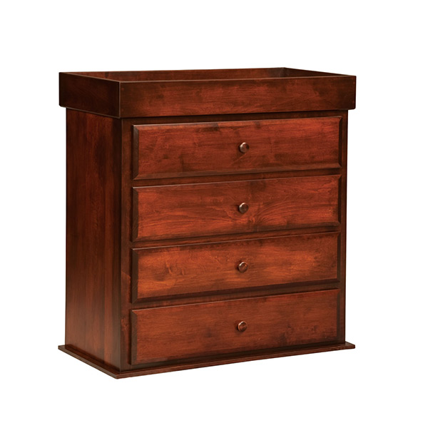 4 Drawer Reversible Dresser