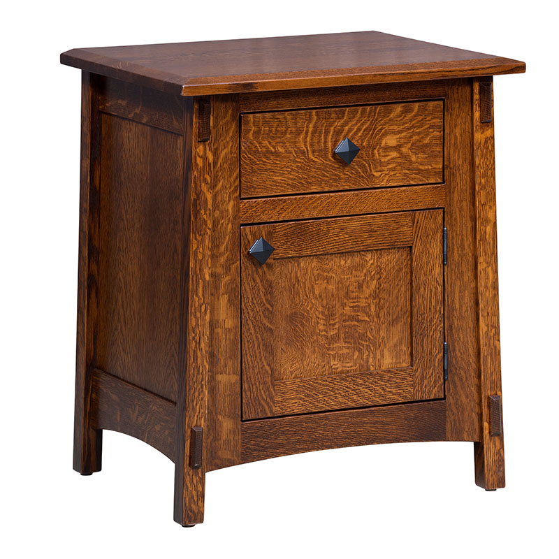 McCoy 1 Drawer 1 Door Nightstand