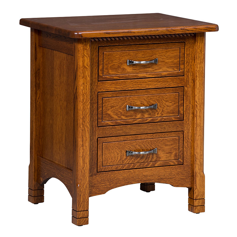 West Lake 3 Drawer Nightstand