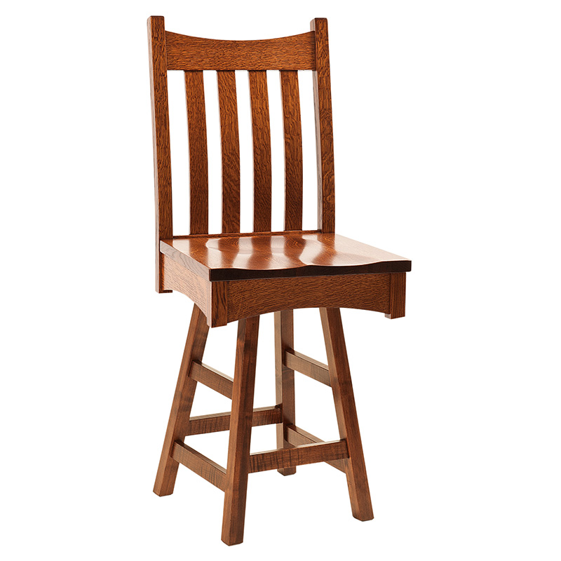 Bennett Swivel Bar Stool