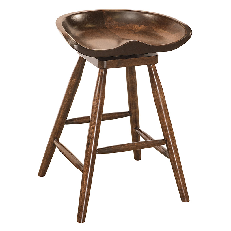 Wallport Swivel Barstool