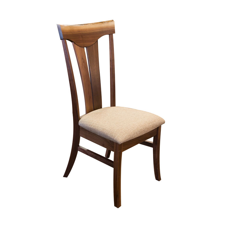 Thompson Dining Chair w-Live Edge Top