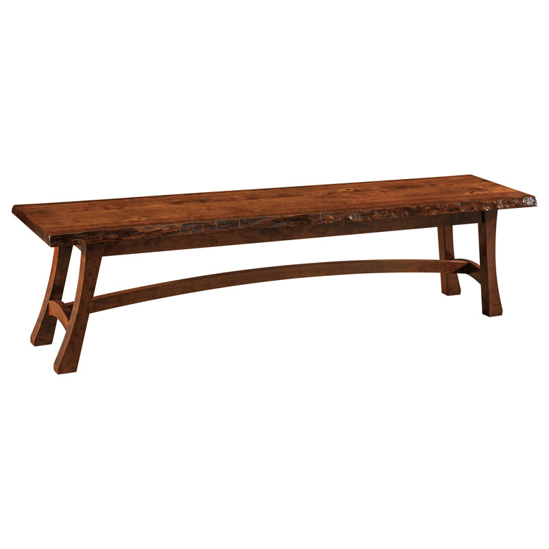 Thompson Live Edge Dining Bench