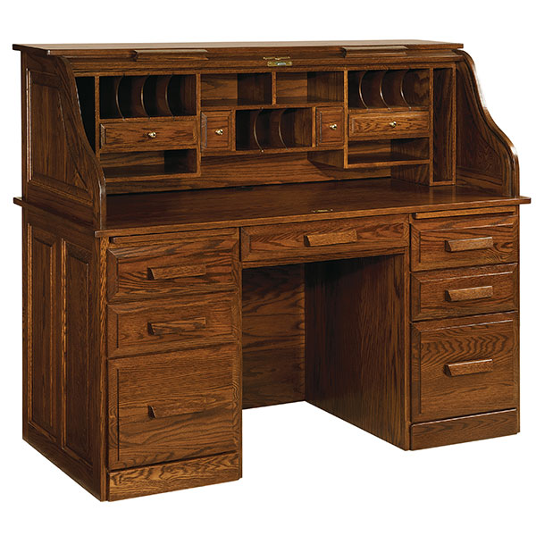 Classic Farmers Rolltop Desk