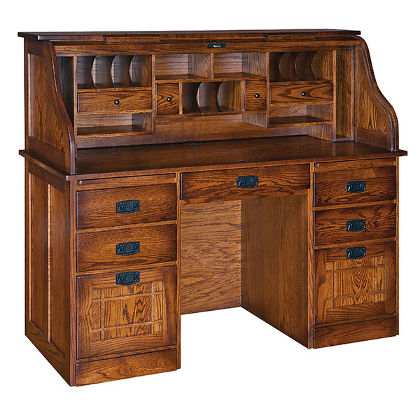 Mission Farmers Rolltop Desk Shipshewana Furniture Co