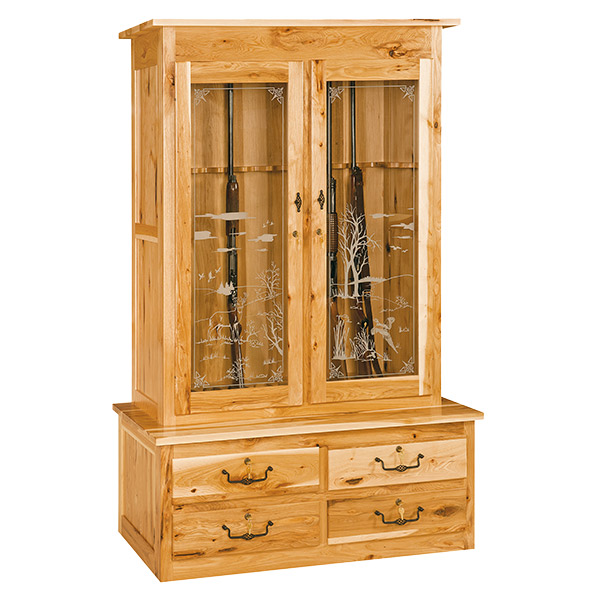 Gun Cabinet - Mission Double Door