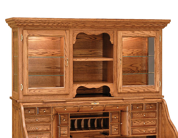 Hutch for Rolltop Desks