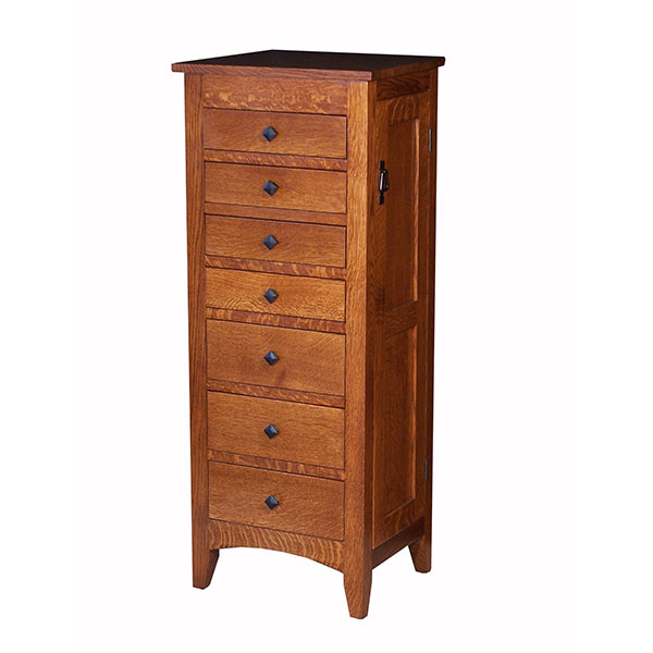 Flush Mission Jewelry Armoire