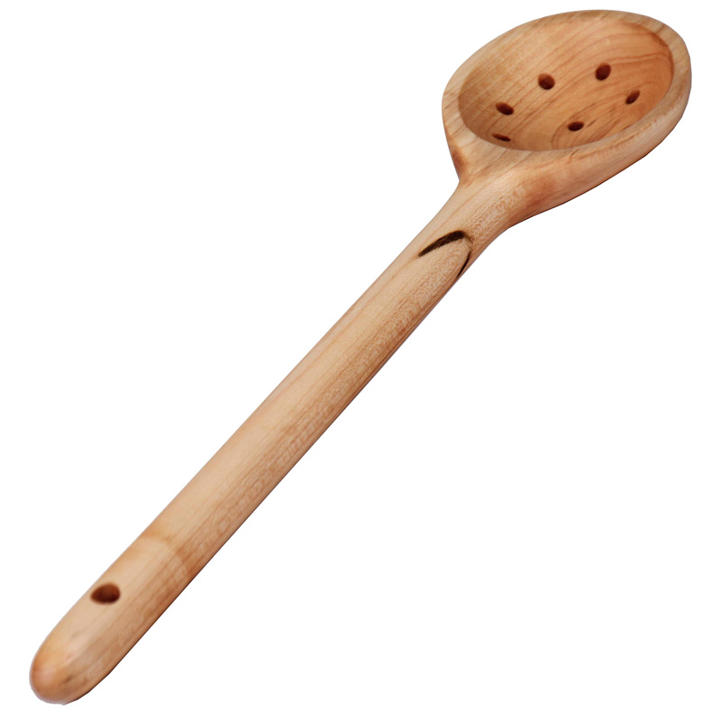 Wooden Round Spoon Skimmer