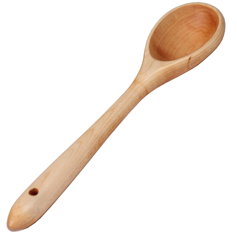 Wooden Tapered Handle Spoon