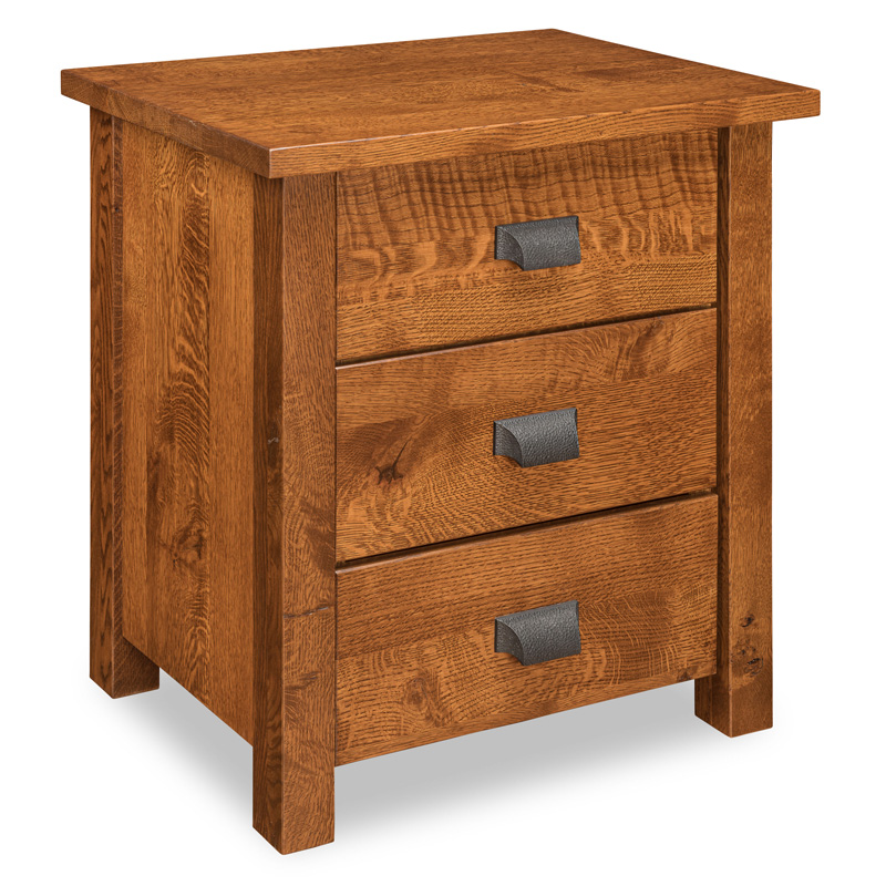 Bellevue 3 Drawer Nightstand