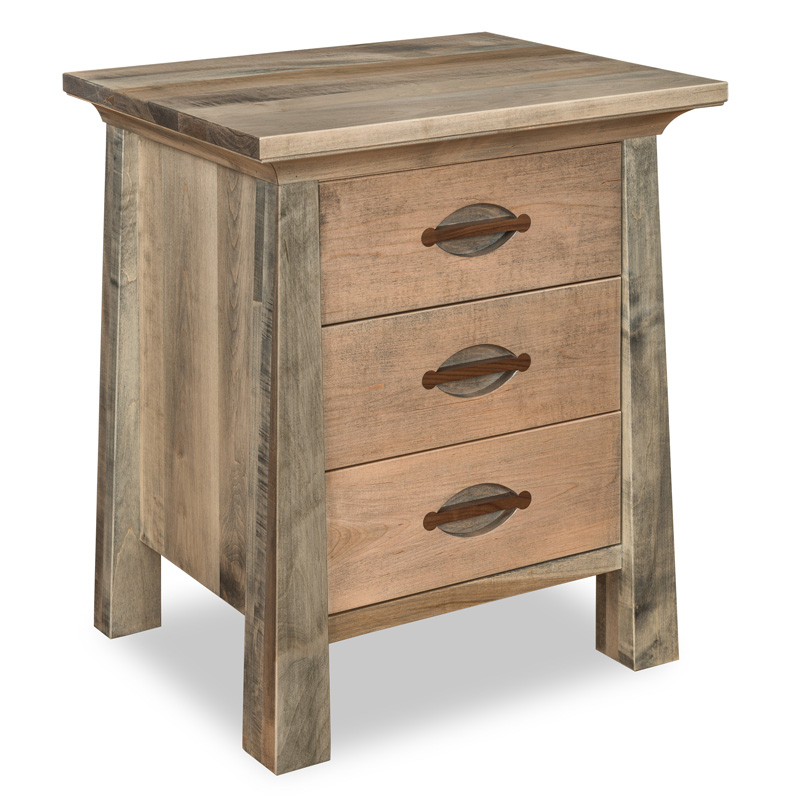 Edgewood 3 Drawer Nightstand