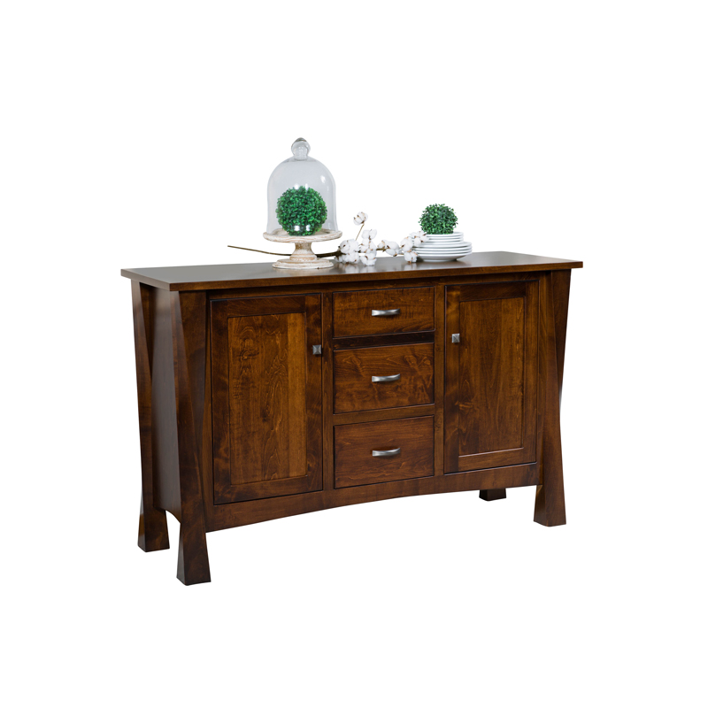 Leonard Sideboard - 2 Door -3 Center Drawers