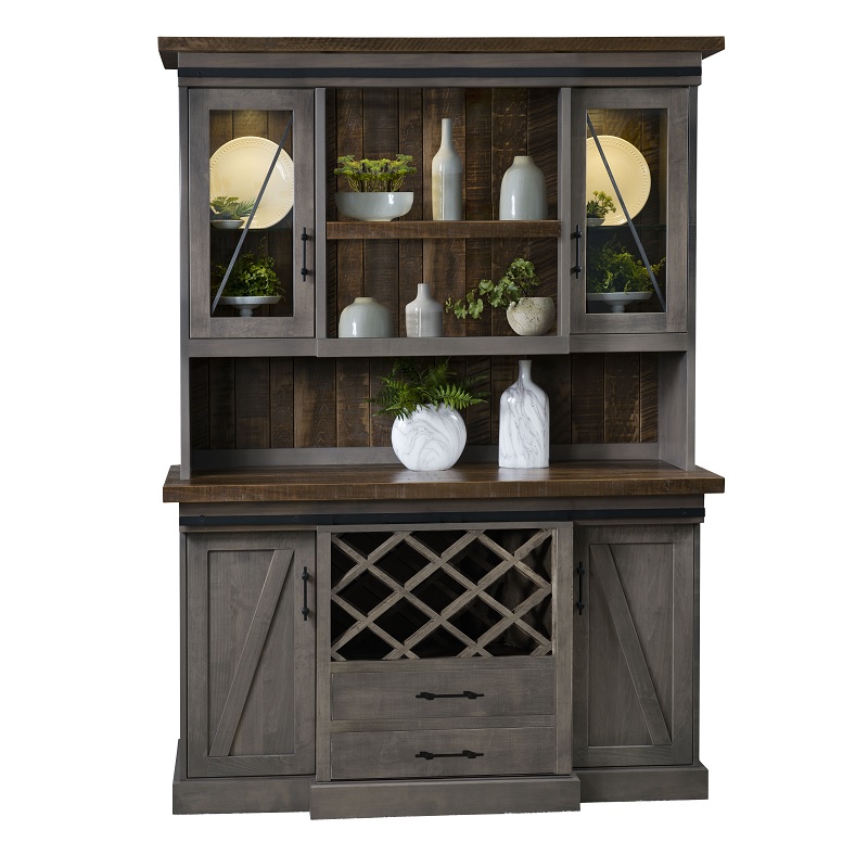 Autry Hutch with Wine Rack
