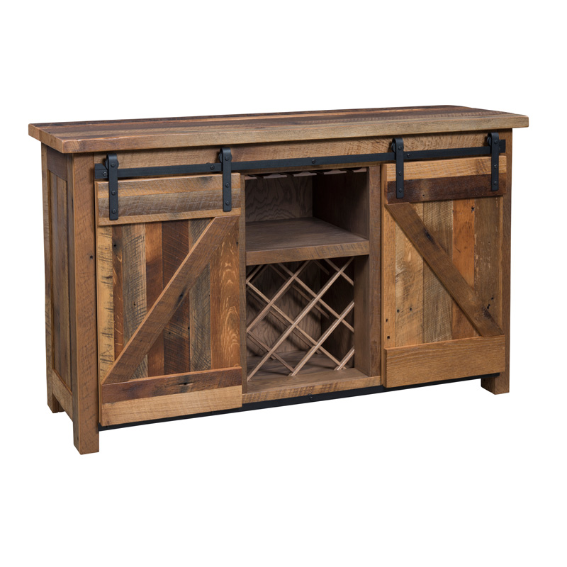 Barn Door Wine Server Barn Door Wine Server