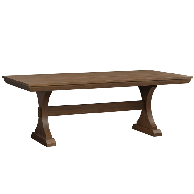 Santorini Dining Table - Solid Top