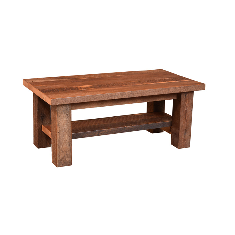 Almanzo Coffee Table w/ Shelf