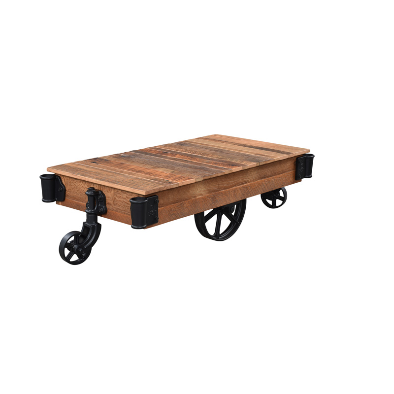 Urban Railroad Cart Coffee Table Urban Railroad Cart Coffee Table