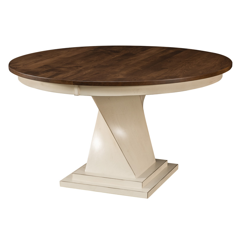 Leonard Pedestal Dining Table- Quick Ship