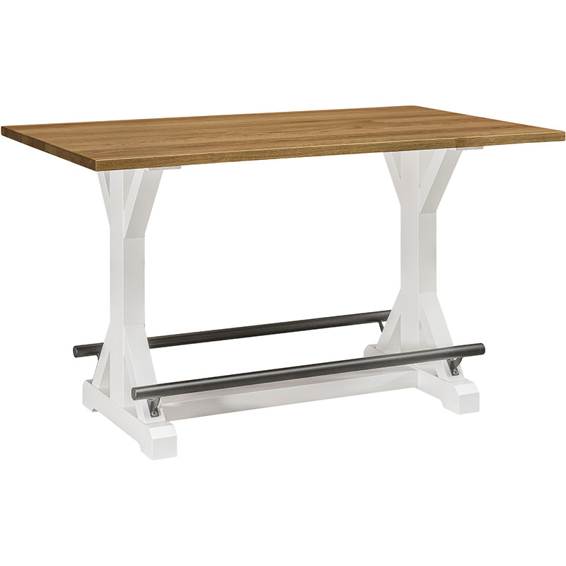 Frankfort Trestle Pub Dining Table