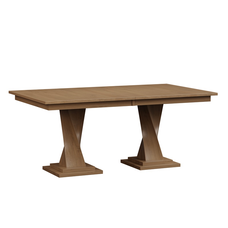 Leonard Mini Double Pedestal Dining Table
