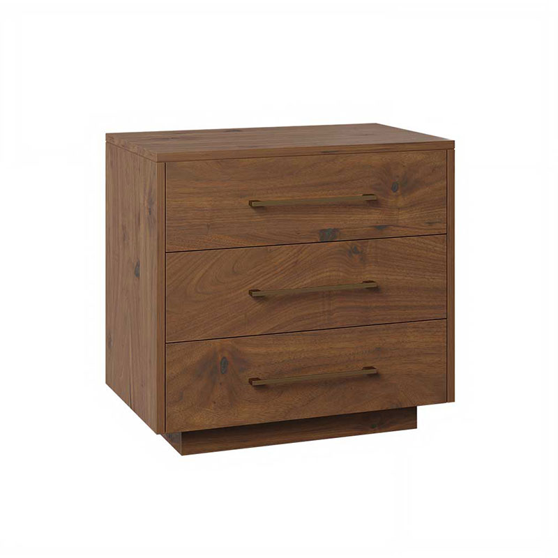 Longwood 3 Drawer Nightstand