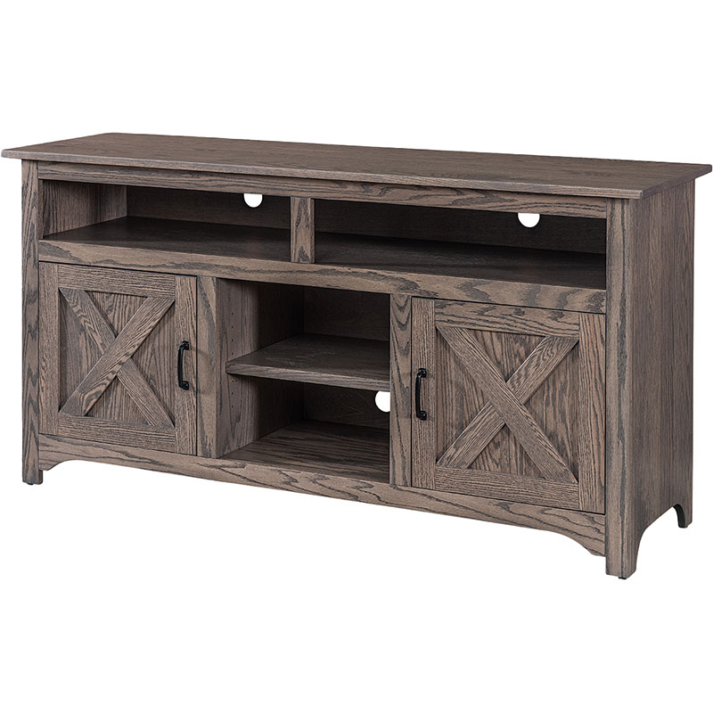 Rustic Farmhouse TV Stand Amish Furniture by Shipshewana Furniture Co.
