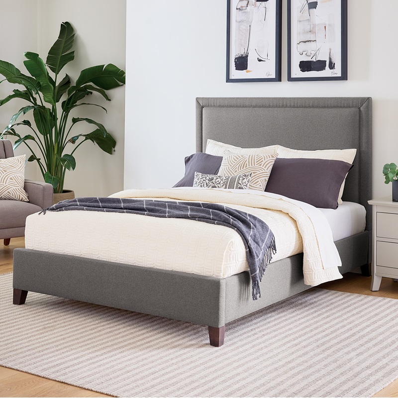 Bellini Bed w/ Fabric Headboard