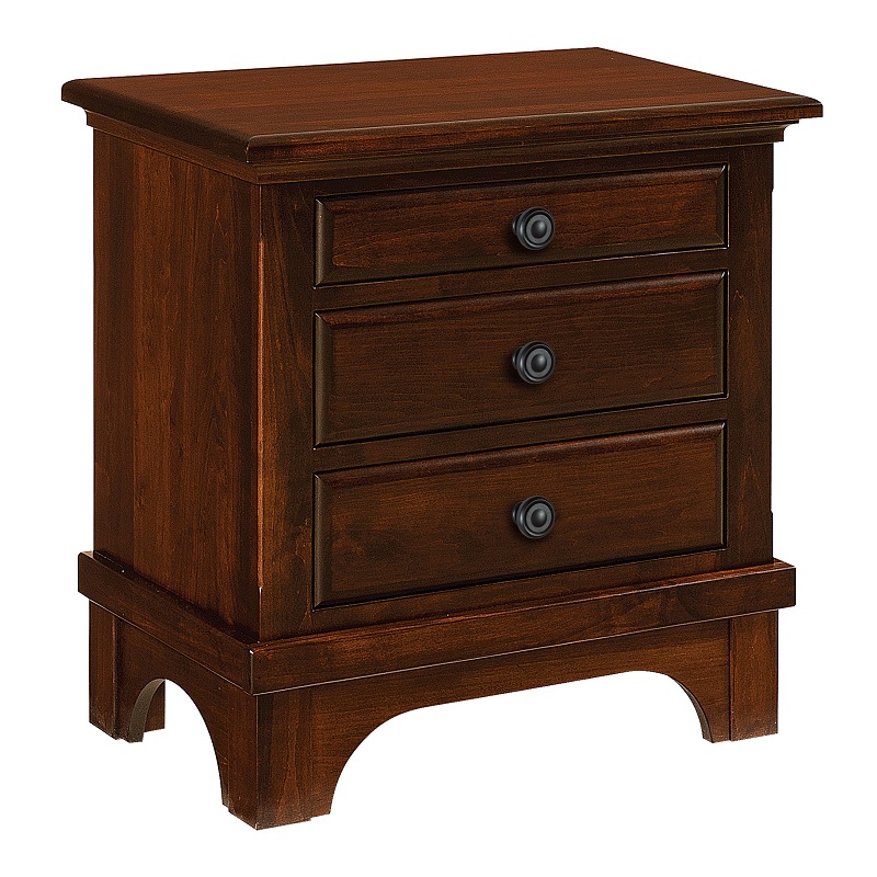 Hamilton Court 3 Drawer Nightstand