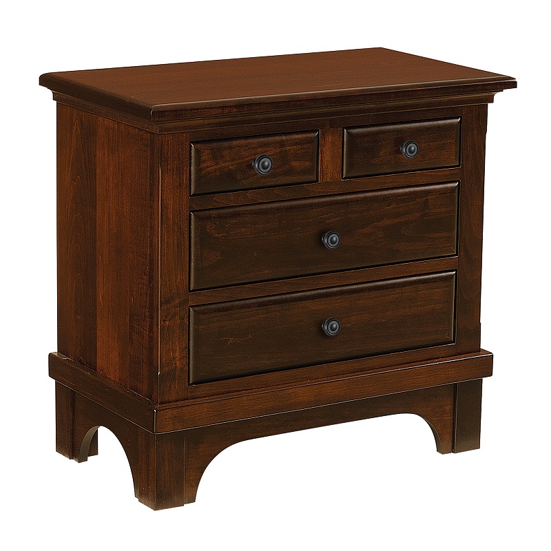 Hamilton Court 4 Drawer Nightstand