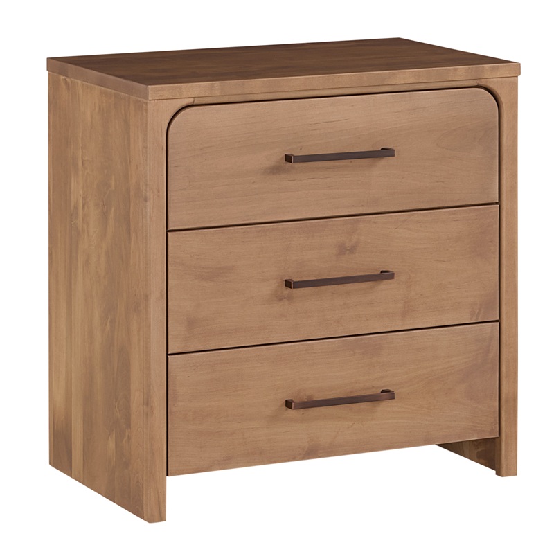 Hawthorne 3 Drawer Nightstand