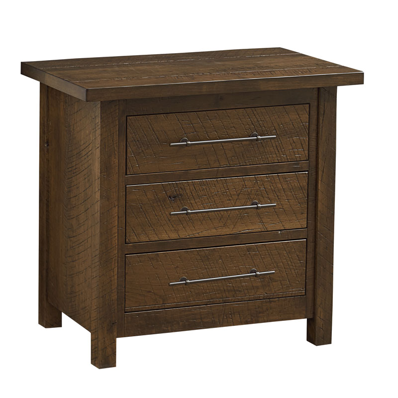 Kensington 3 Drawer Nightstand 32"