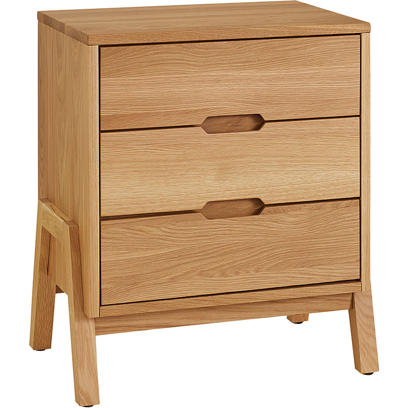 Nova 3 Drawer Nightstand 22"W
