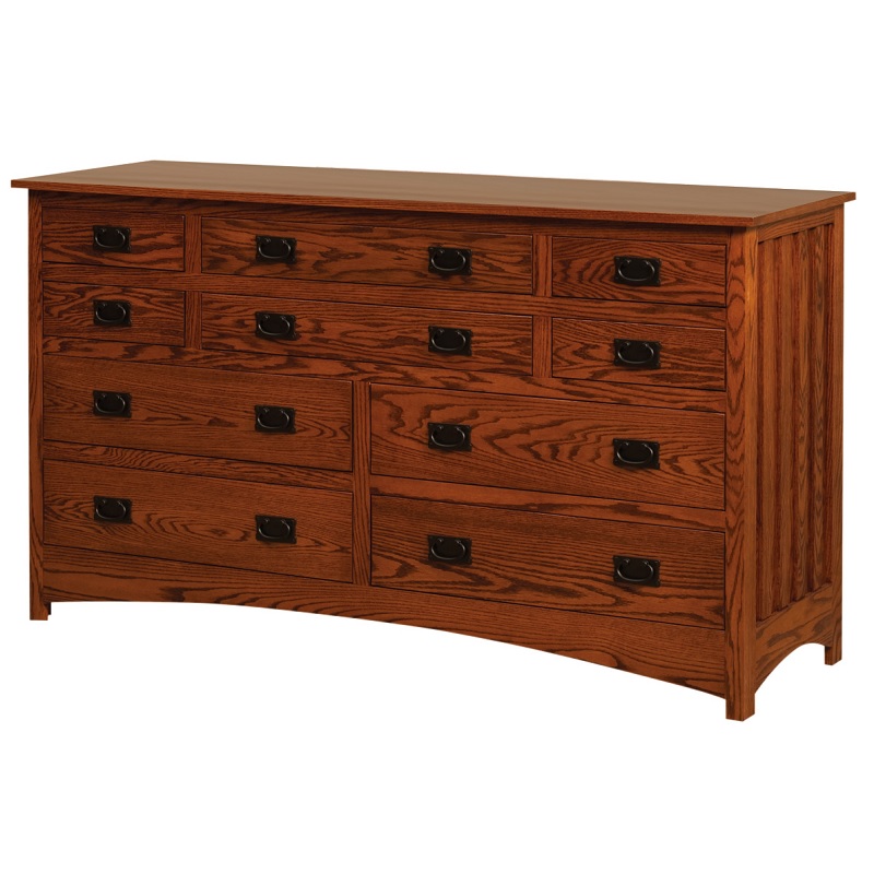 Schwartz Mission 10 Drawer Dresser