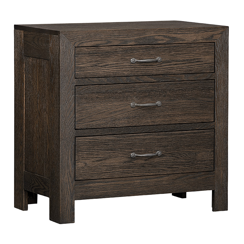 Sonoma 3 Drawer Nightstand