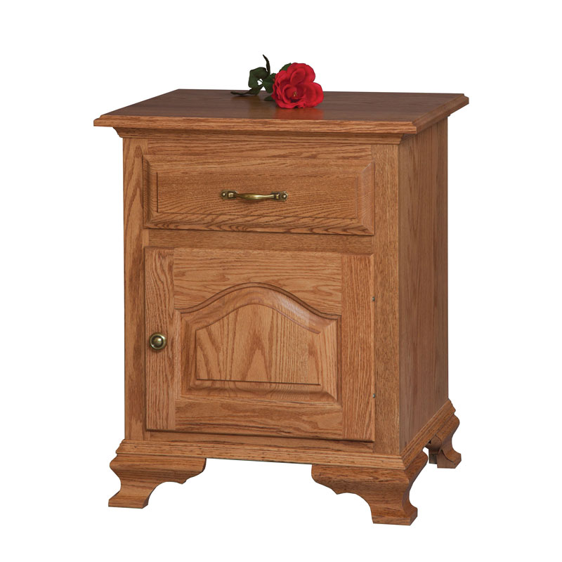 Crown Villa 1 Drawer-1 Door Night Stand