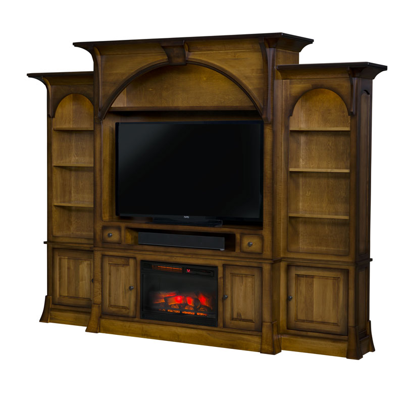 Centennial Enclosed TV Cabinet  Amish Furniture by Shipshewana Furniture  Co.