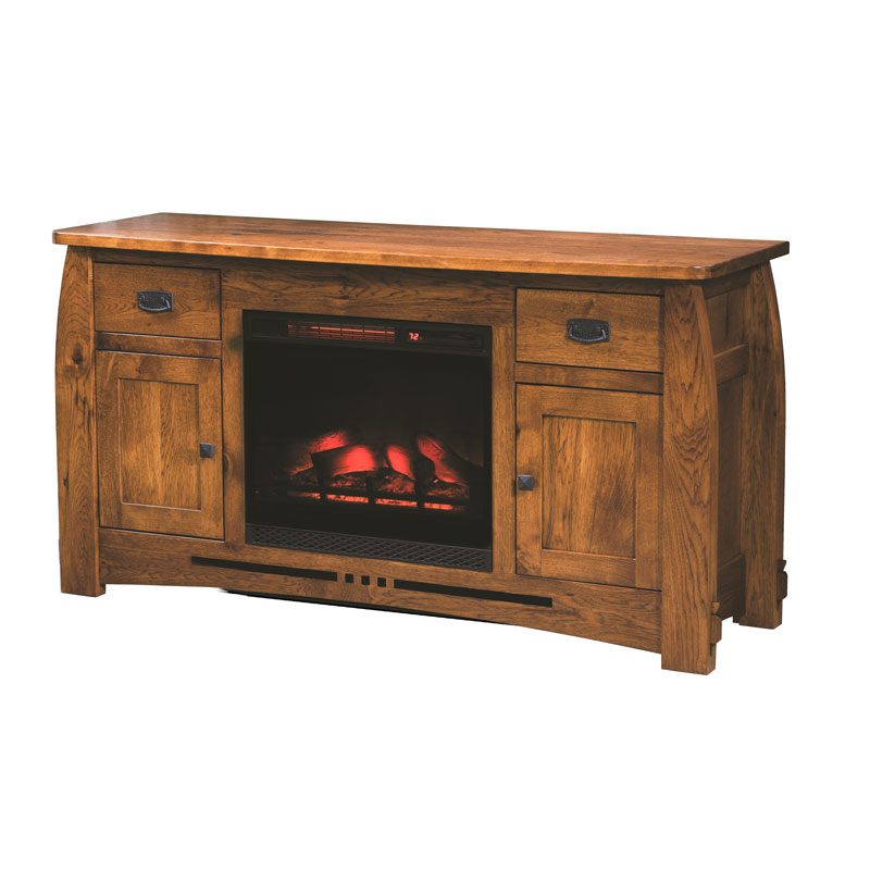 Canyon Console Fireplace