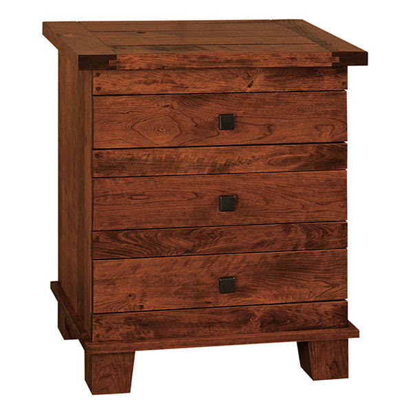 Larado 3 Drawer Nightstand