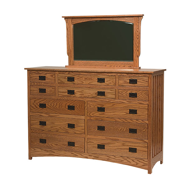 Schwartz Mission 12 Drawer Dresser