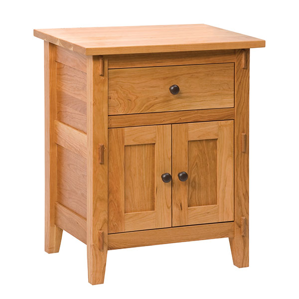 Bungalow 2 Door, 1 Drawer Nightstand