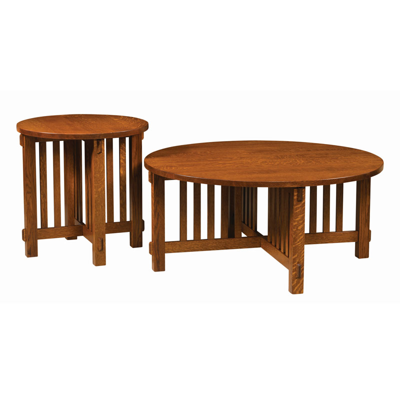 Rio Mission Round End Table