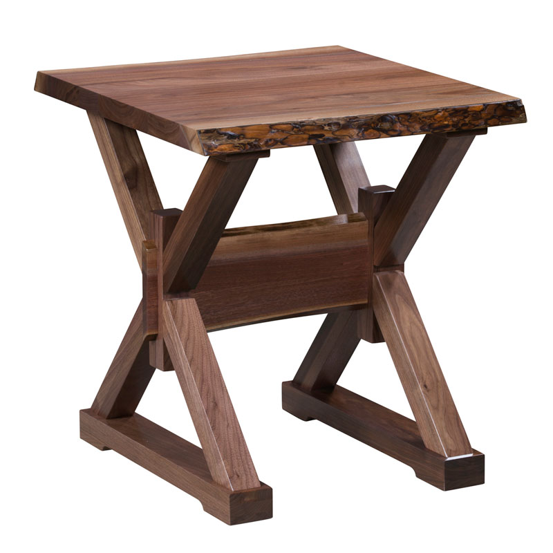 Remington Live Edge End Table