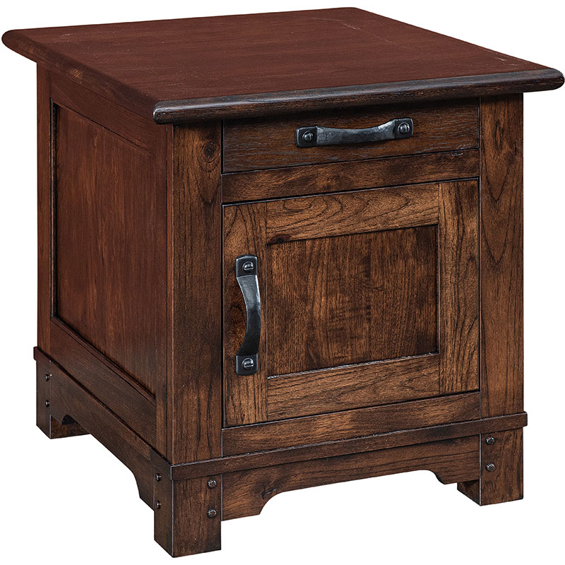 Fargo Cabinet End Table