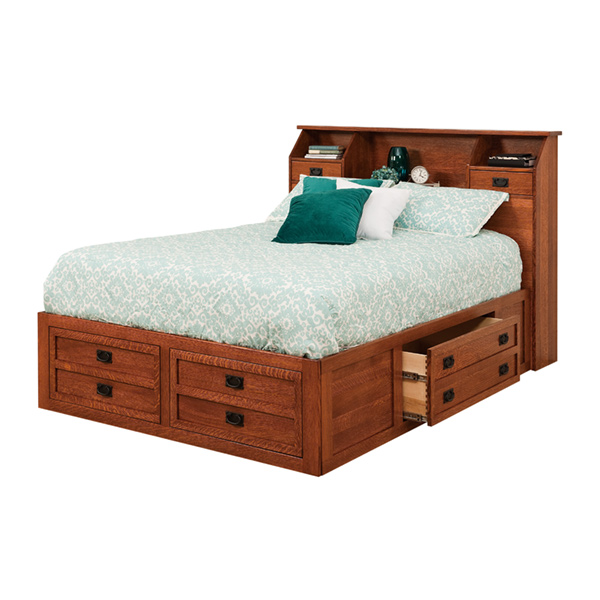 Jacobson Platform Storage Bed