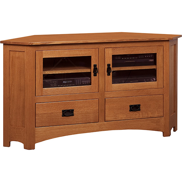 Mission Corner TV Stand 61"W