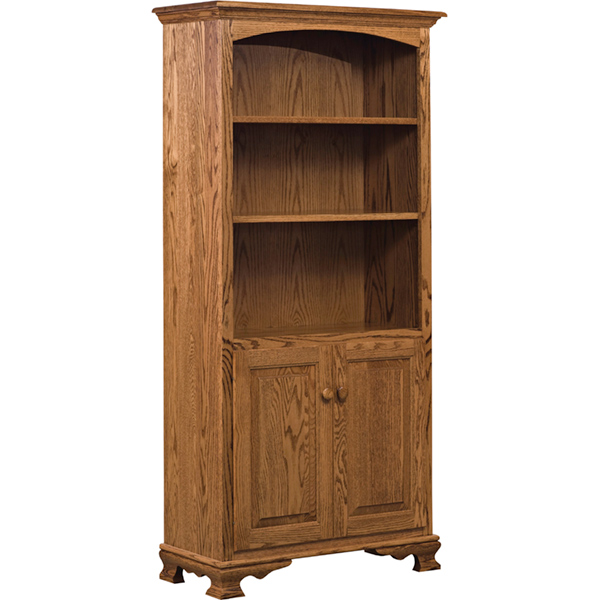 Heritage Bookcase with Doors 32\"W