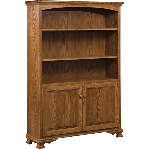 Heritage Bookcase with Doors 48\"W